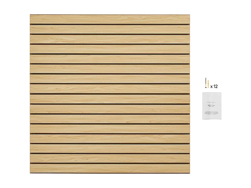 Panel Garazowe z MDF SucceBuy, 122 x 122 cm, Modularna Konstrukcja, Wycinanki do Samodzielnego Wykonania do Przechowywania i Ekspozycji