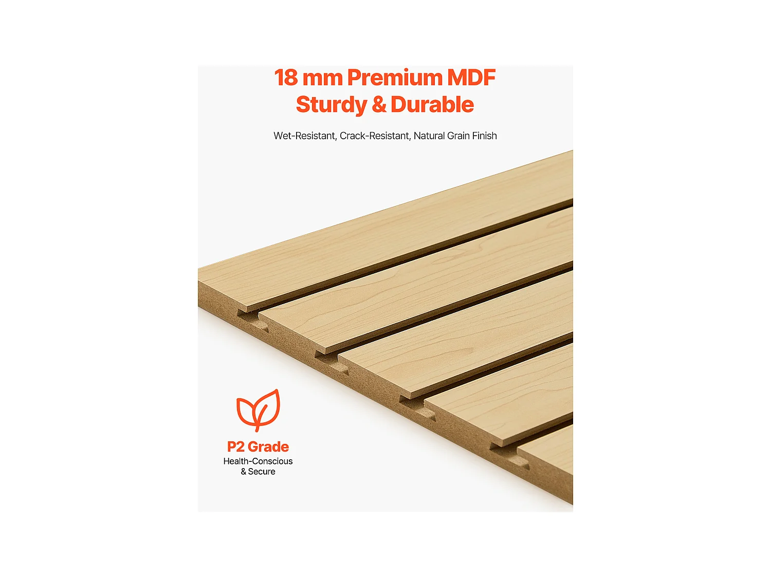 Panneaux de Garage en MDF SucceBuy, 122 x 122 cm, Conception Modulaire, Découpe à Faire Soi-même pour le Rangement et l'Affichage