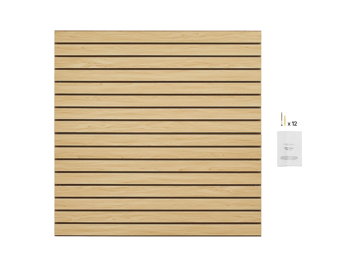 Panel Garazowe z MDF SucceBuy, 122 x 122 cm, Modularna Konstrukcja, Wycinanki do Samodzielnego Wykonania do Przechowywania i Ekspozycji