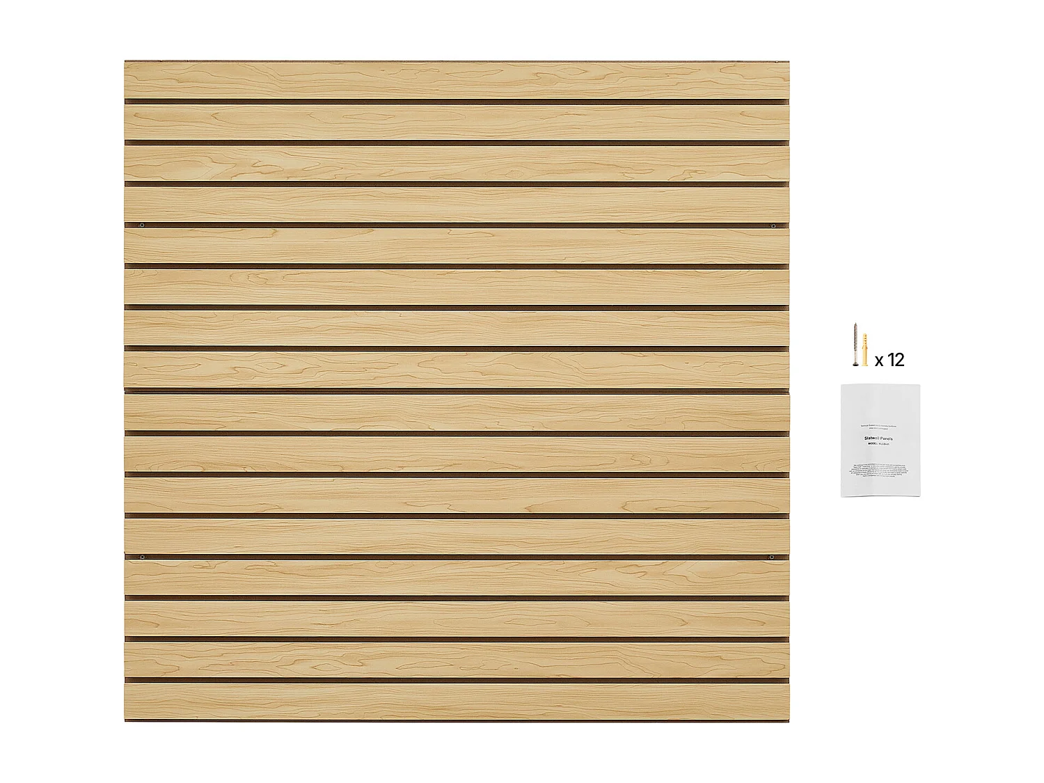 Panneaux de Garage en MDF SucceBuy, 122 x 122 cm, Conception Modulaire, Découpe à Faire Soi-même pour le Rangement et l'Affichage