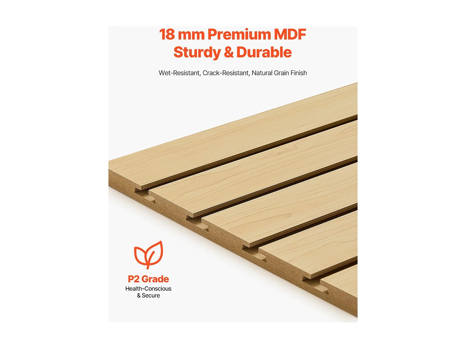 Panneaux de Garage en MDF SucceBuy, 122 x 122 cm, Conception Modulaire, Découpe à Faire Soi-même pour le Rangement et l'Affichage