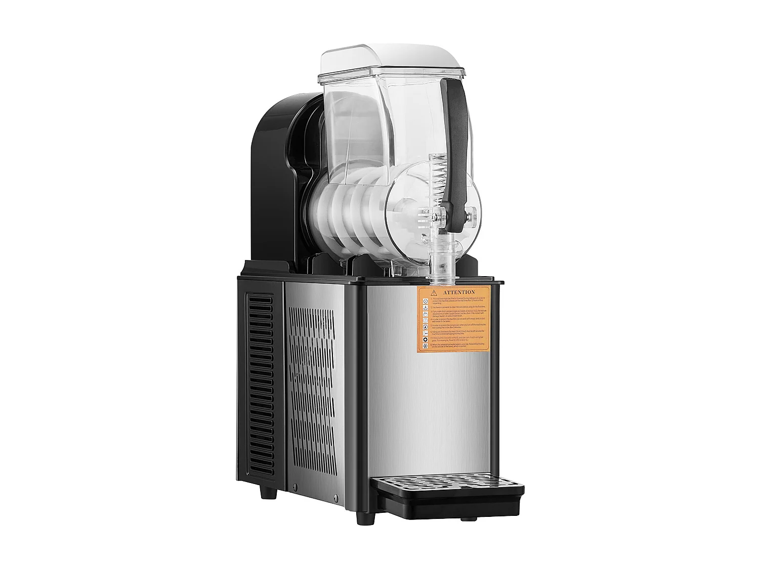 Commerciële Granietenmachine SucceBuy 4 L, Margarita in RVS 16 Bekers, voor het Huis, de Feesten, de Restaurants, de Cafés