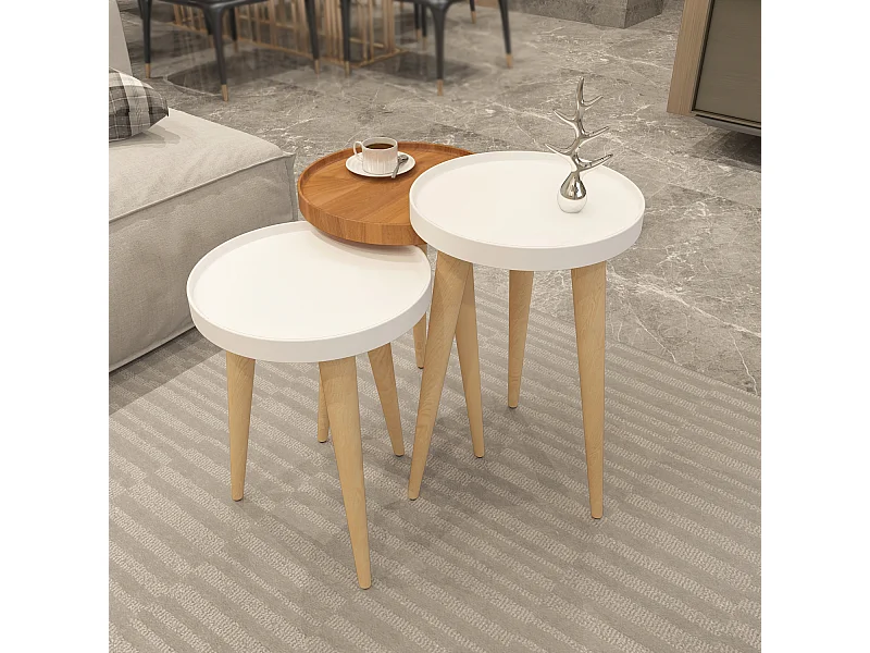 Beistelltisch Piscina 3-teilig