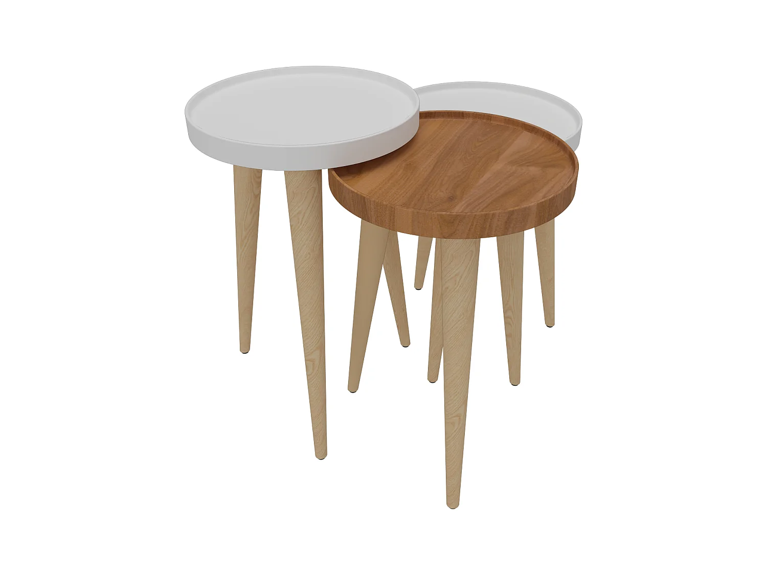 Beistelltisch Piscina 3-teilig