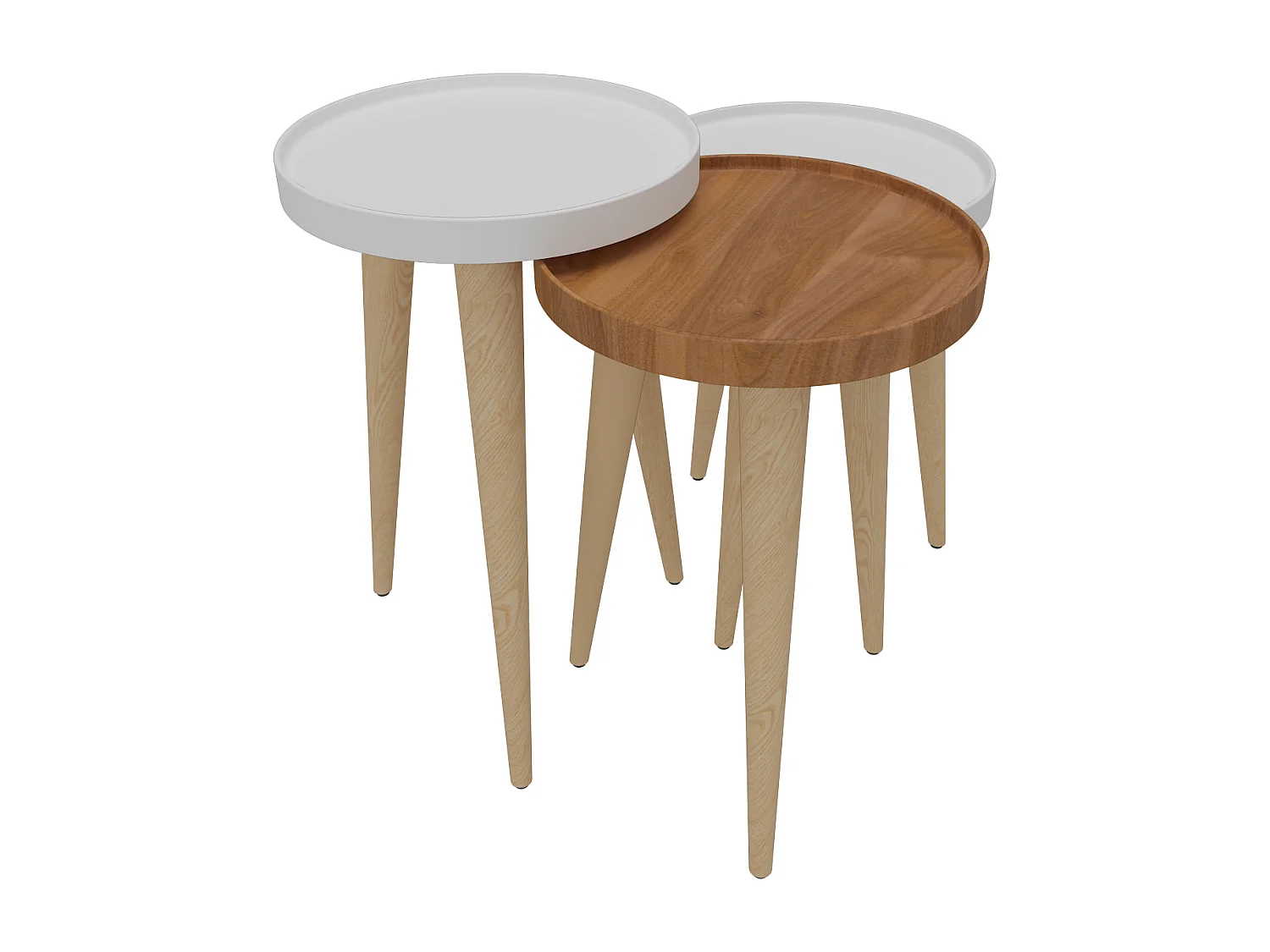 Beistelltisch Piscina 3-teilig