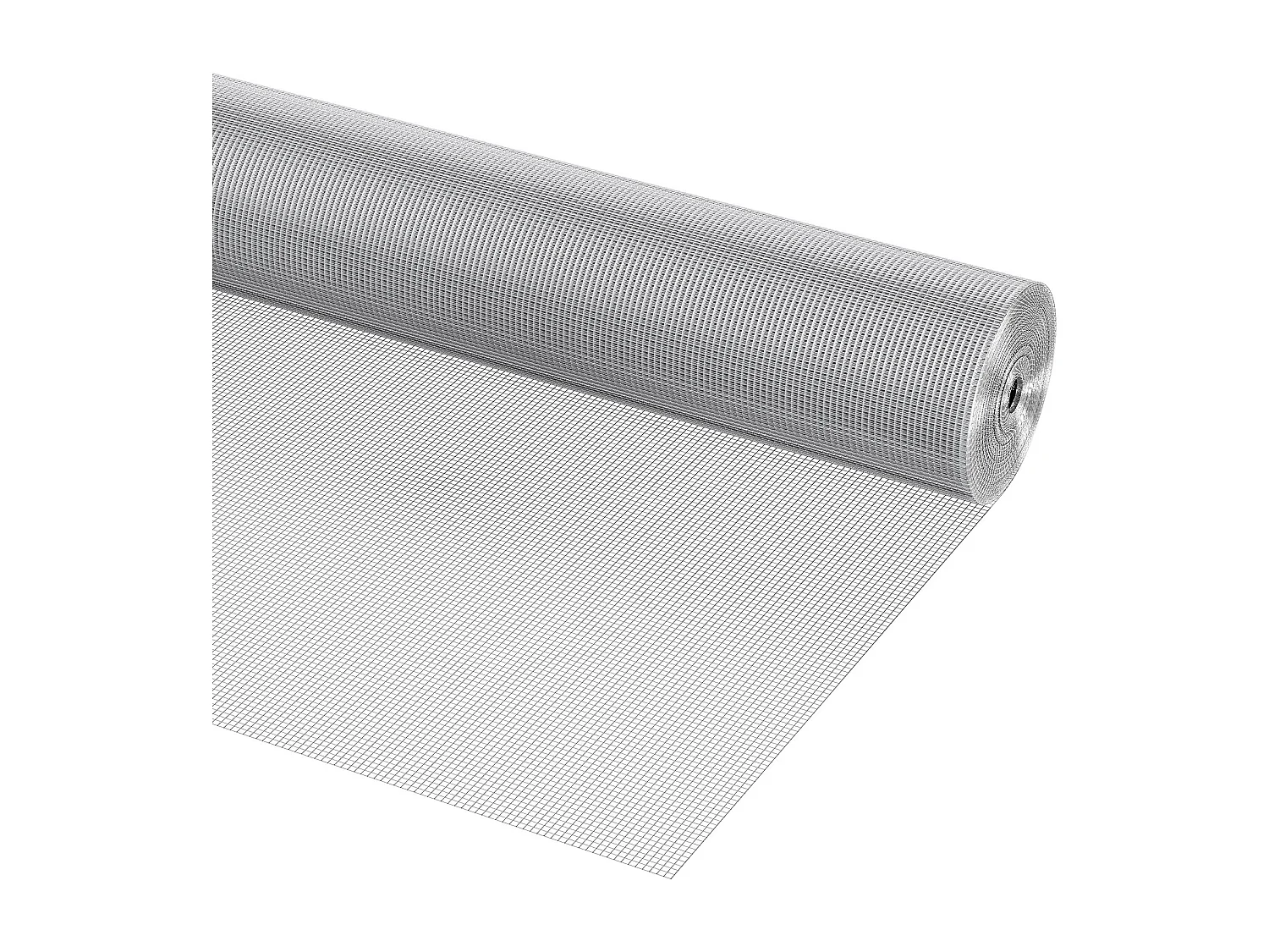 Clôture en Treillis Métallique Robuste SucceBuy 0.64cm x 91.44cm x 3048cm 23 Ga pour Clôture en Grillage à Poules