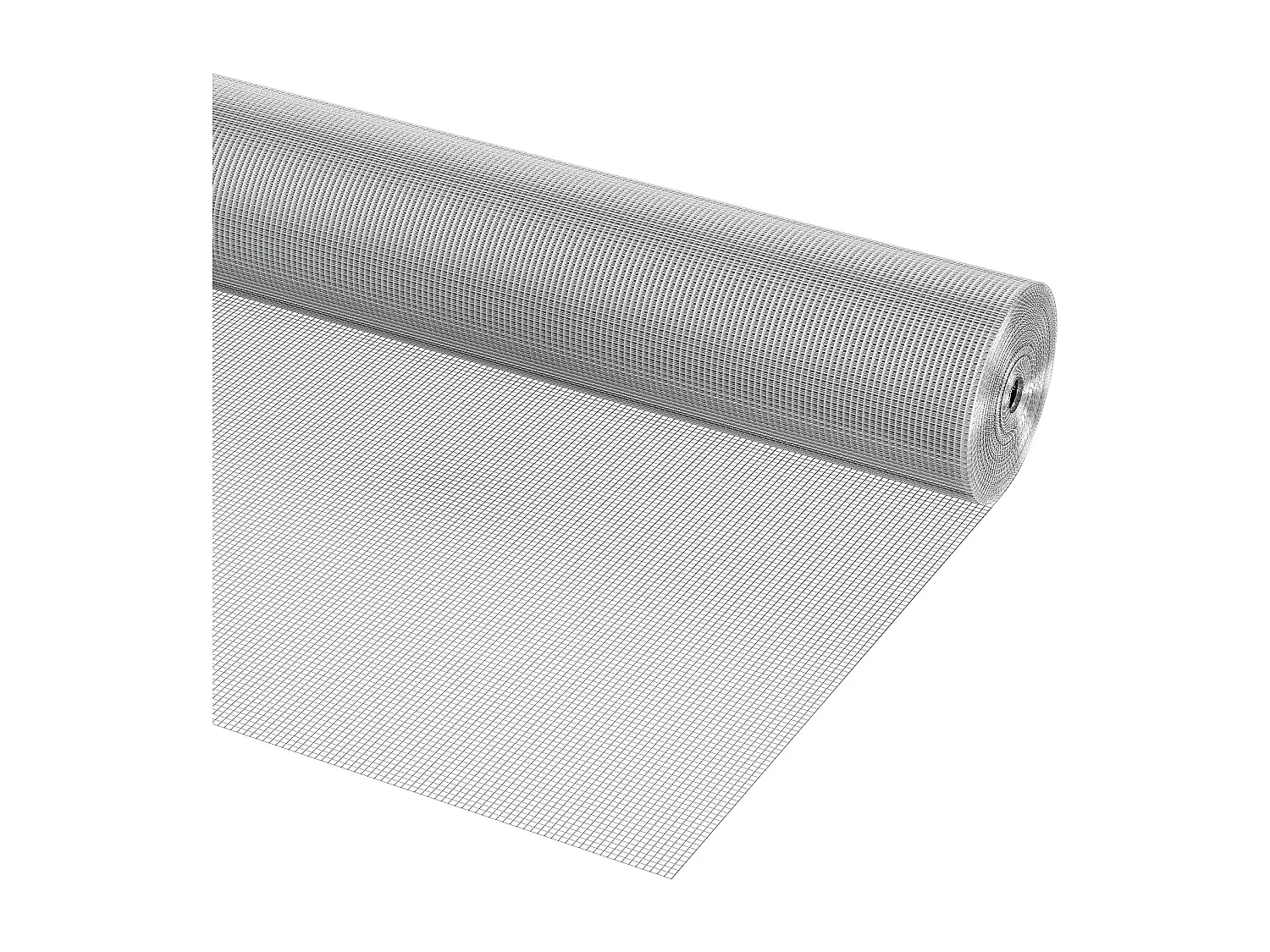 Clôture en Treillis Métallique Robuste SucceBuy 0.64cm x 91.44cm x 3048cm 23 Ga pour Clôture en Grillage à Poules