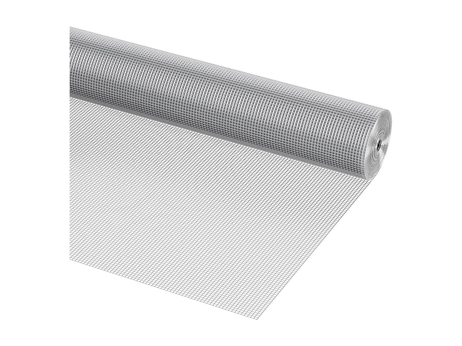 Clôture en Treillis Métallique Robuste SucceBuy Hardware Cloth 0.64cm x 121.92cm x 1524cm 23 Ga