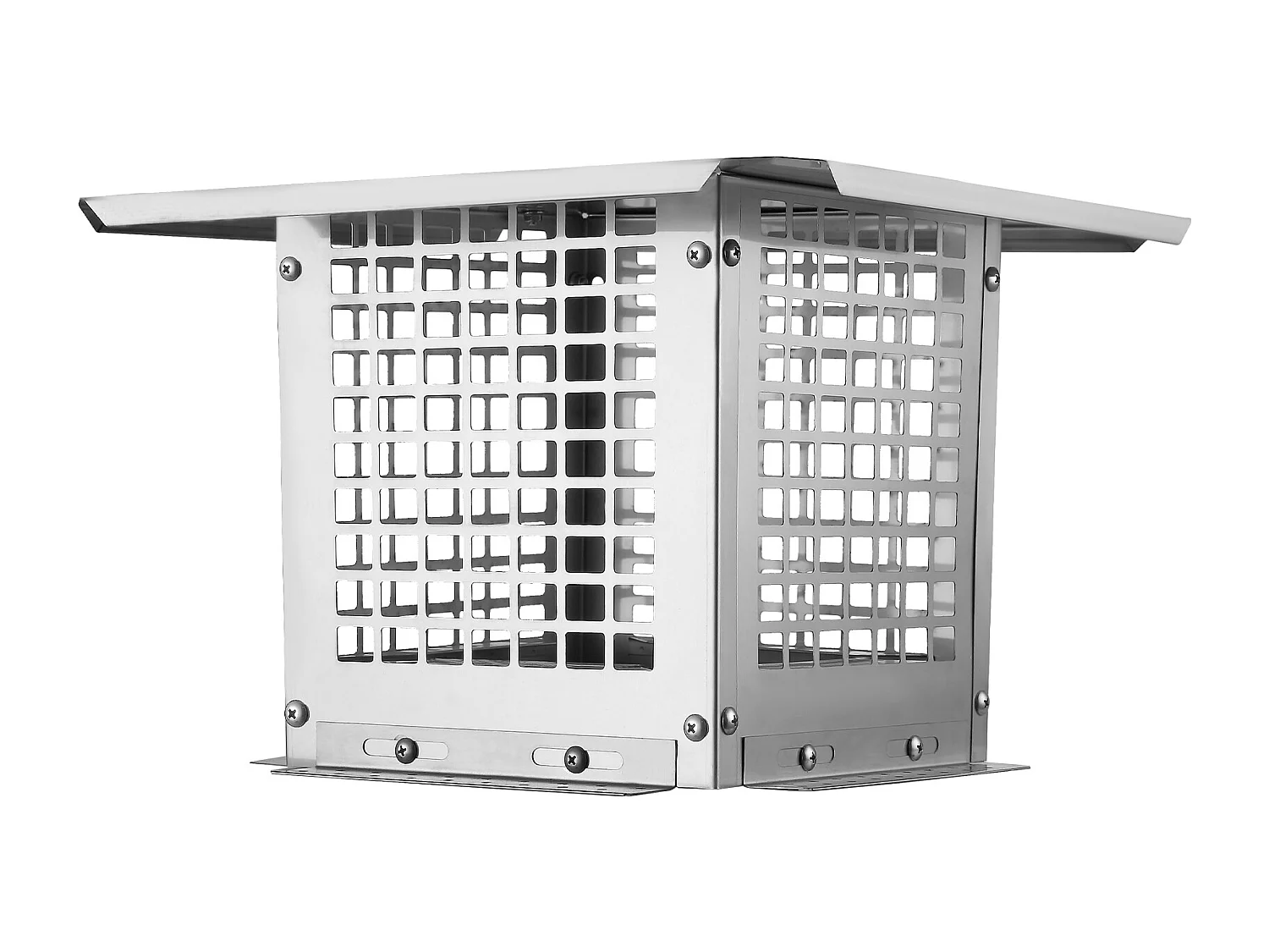 Schoorsteenkap SucceBuy 22.86CM x 22.86CM, Schoorsteenleidingdeksel van Roestvrij Staal 304, Maille