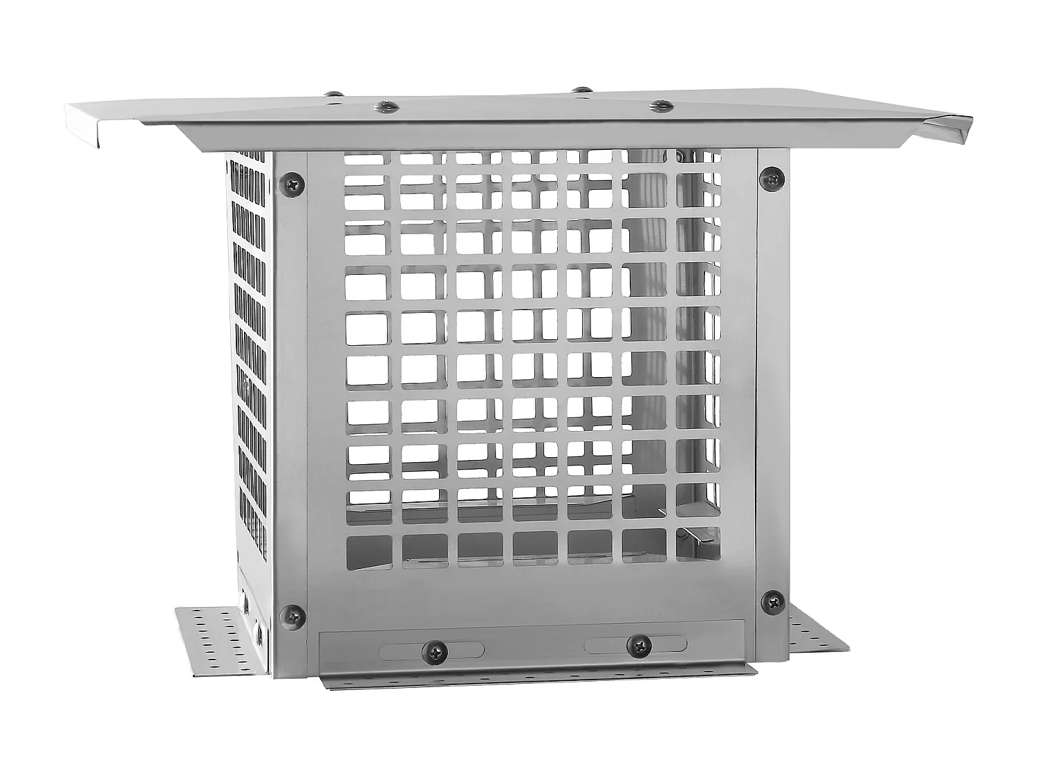 Schoorsteenkap SucceBuy 22.86CM x 22.86CM, Schoorsteenleidingdeksel van Roestvrij Staal 304, Maille