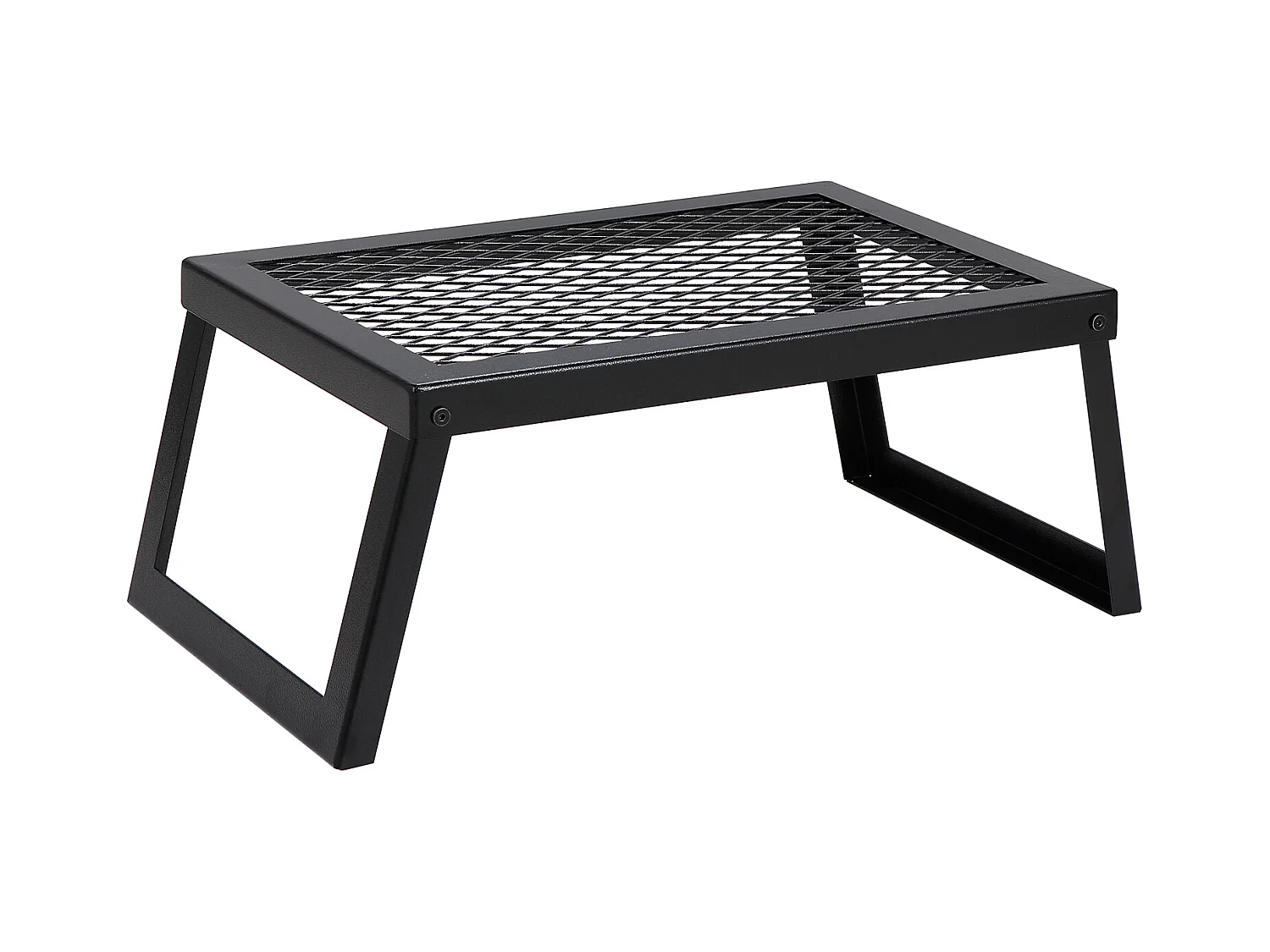 Barbecue SucceBuy de Camp Pliable Portable, Barbecue en Acier, Utilisé à l'Extérieur pour le Camping, la Randonnée, les Pique-niques, les Voyages, l'Escalade