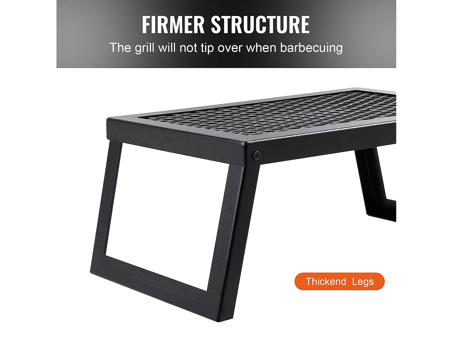 Churrasqueira SucceBuy de Acampamento Dobrável Portátil, Churrasqueira de Aço, Utilizada no Exterior para Acampar, Caminhadas, Piqueniques, Viagens, Escalada