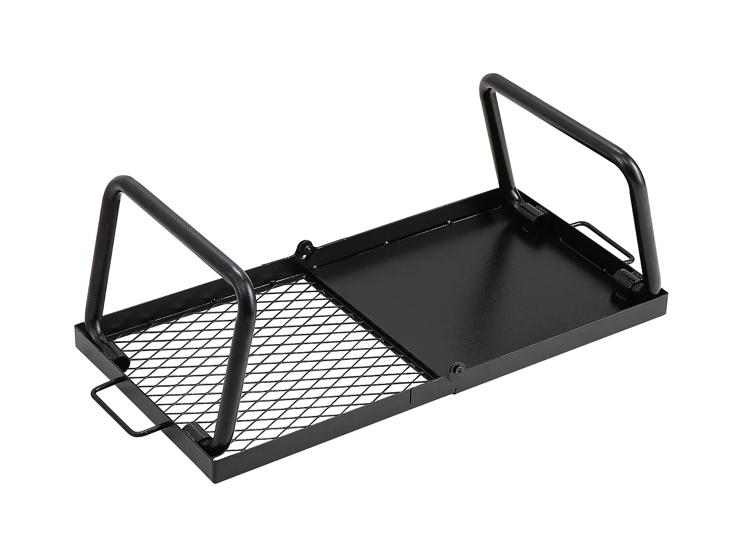 Barbacoa de Campo Plegable SucceBuy, Barbacoa Portátil en Acero de 57 cm para Camping y Picnic en el Aire Libre