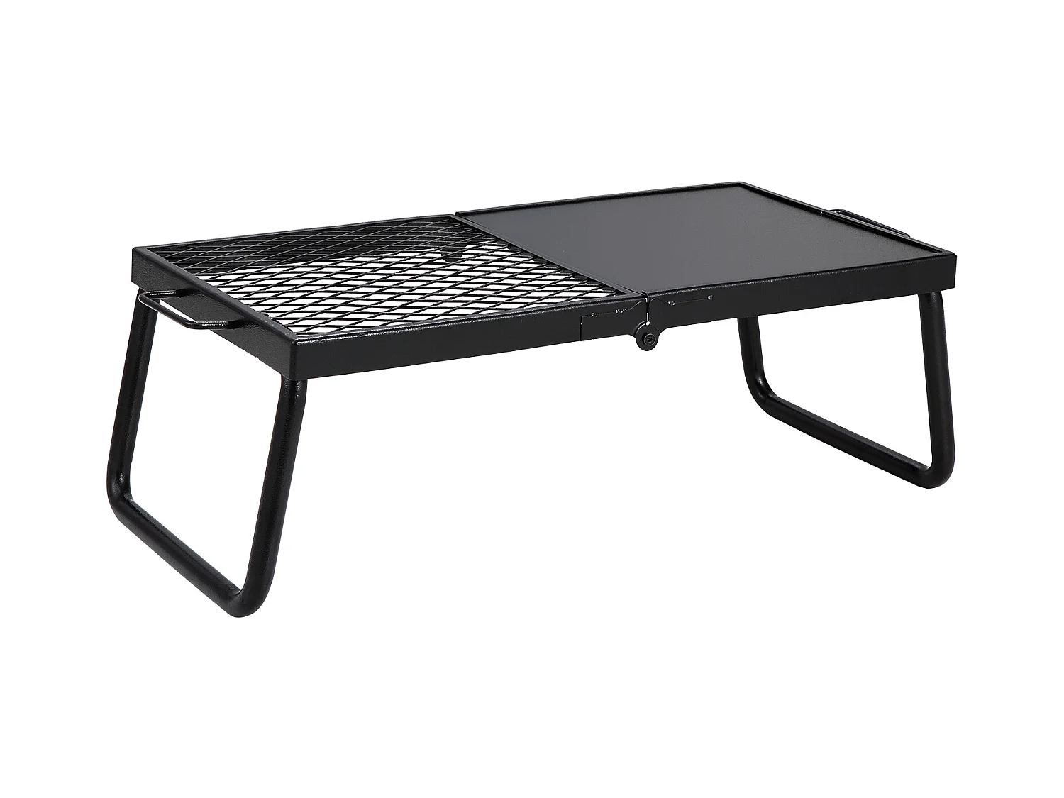 Barbecue de Camp Pliable SucceBuy, Barbecue Portable en Acier de 57 cm pour Camping et Pique-Nique en Plein Air