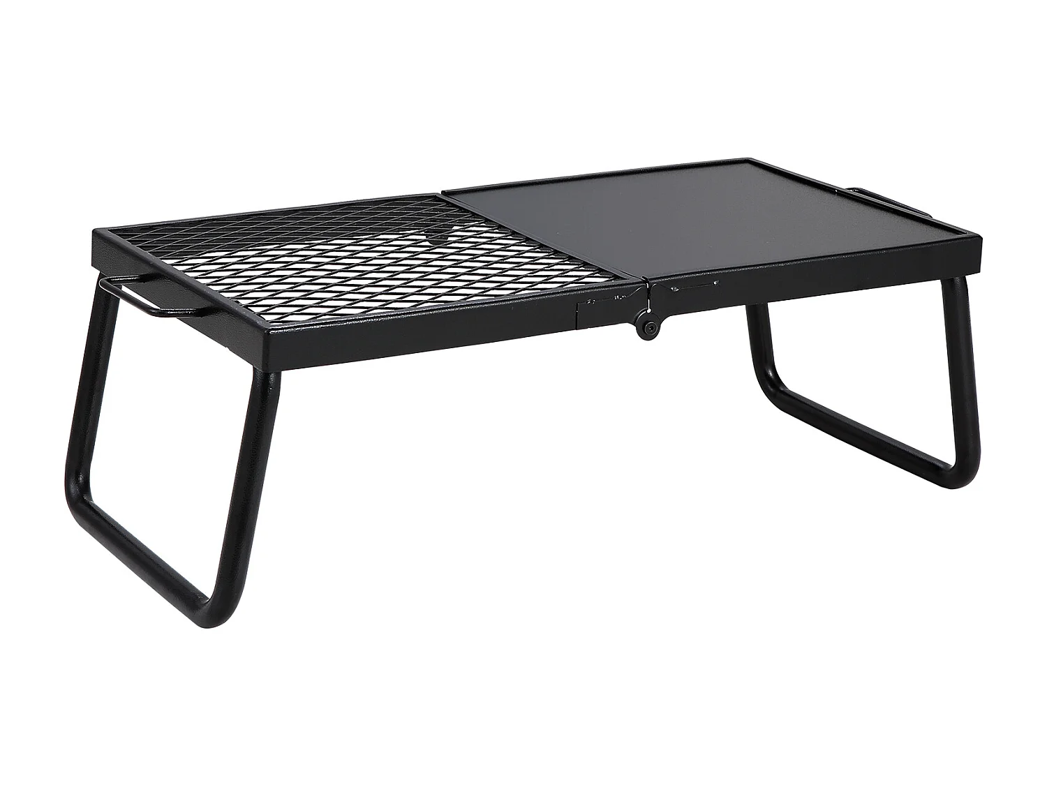 Barbecue de Camp Pliable SucceBuy, Barbecue Portable en Acier de 57 cm pour Camping et Pique-Nique en Plein Air