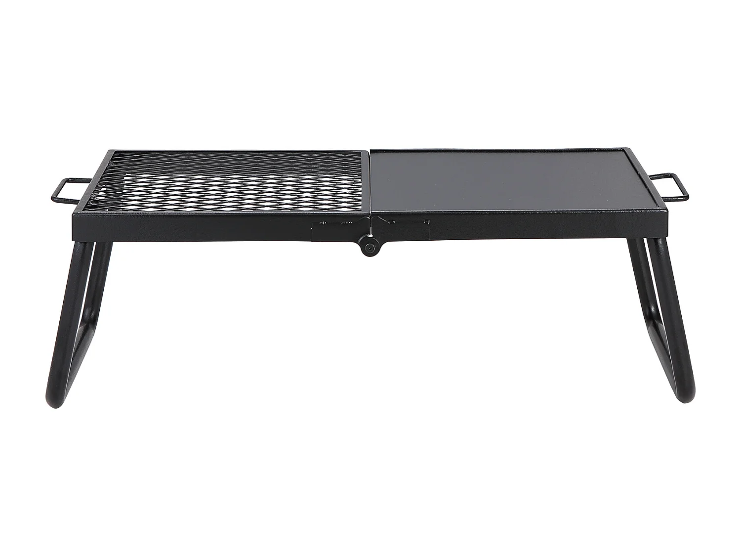 Barbecue de Camp Pliable SucceBuy, Barbecue Portable en Acier de 57 cm pour Camping et Pique-Nique en Plein Air