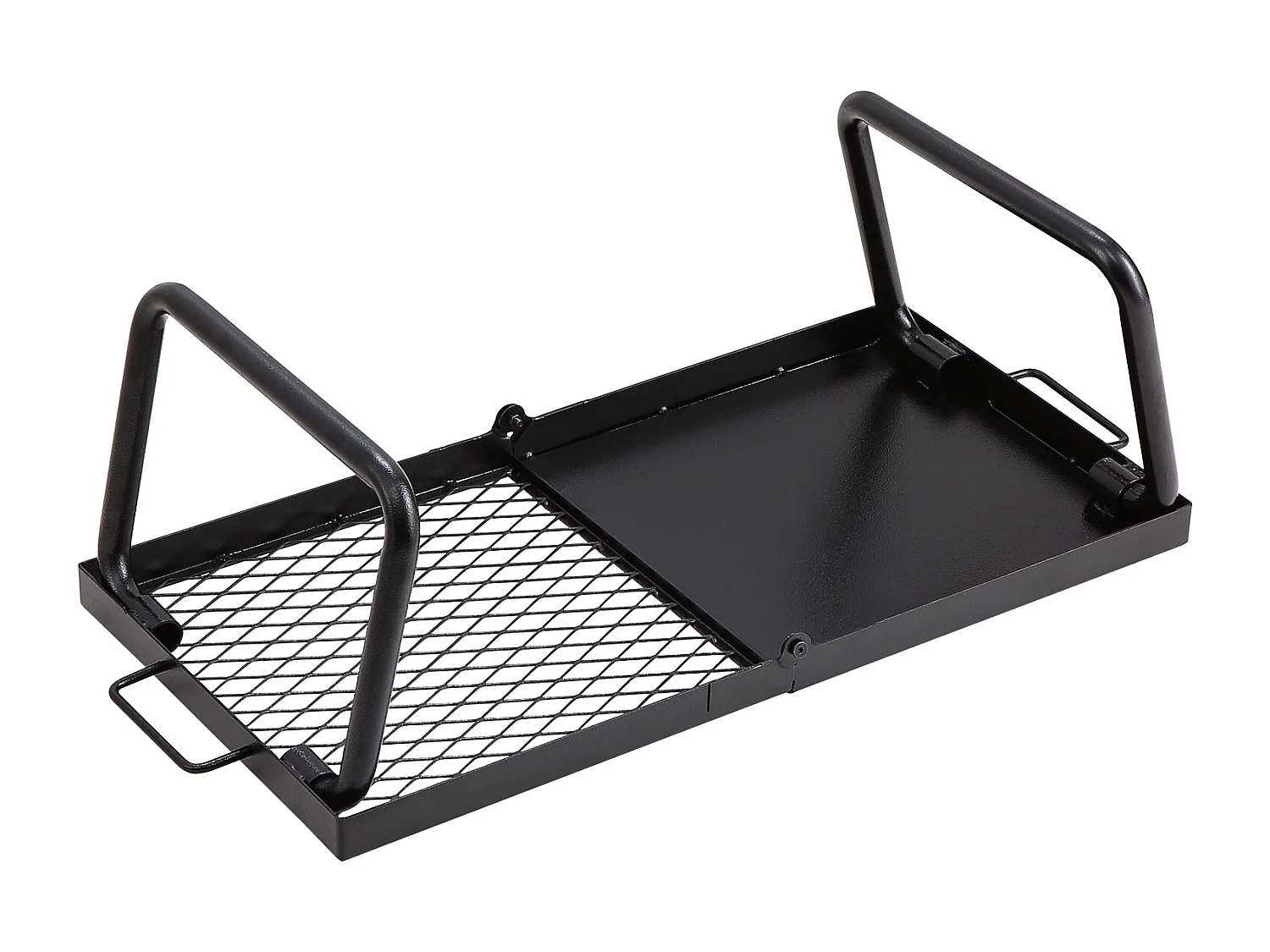 Barbecue de Camp Pliable SucceBuy, Barbecue Portable en Acier de 57 cm pour Camping et Pique-Nique en Plein Air