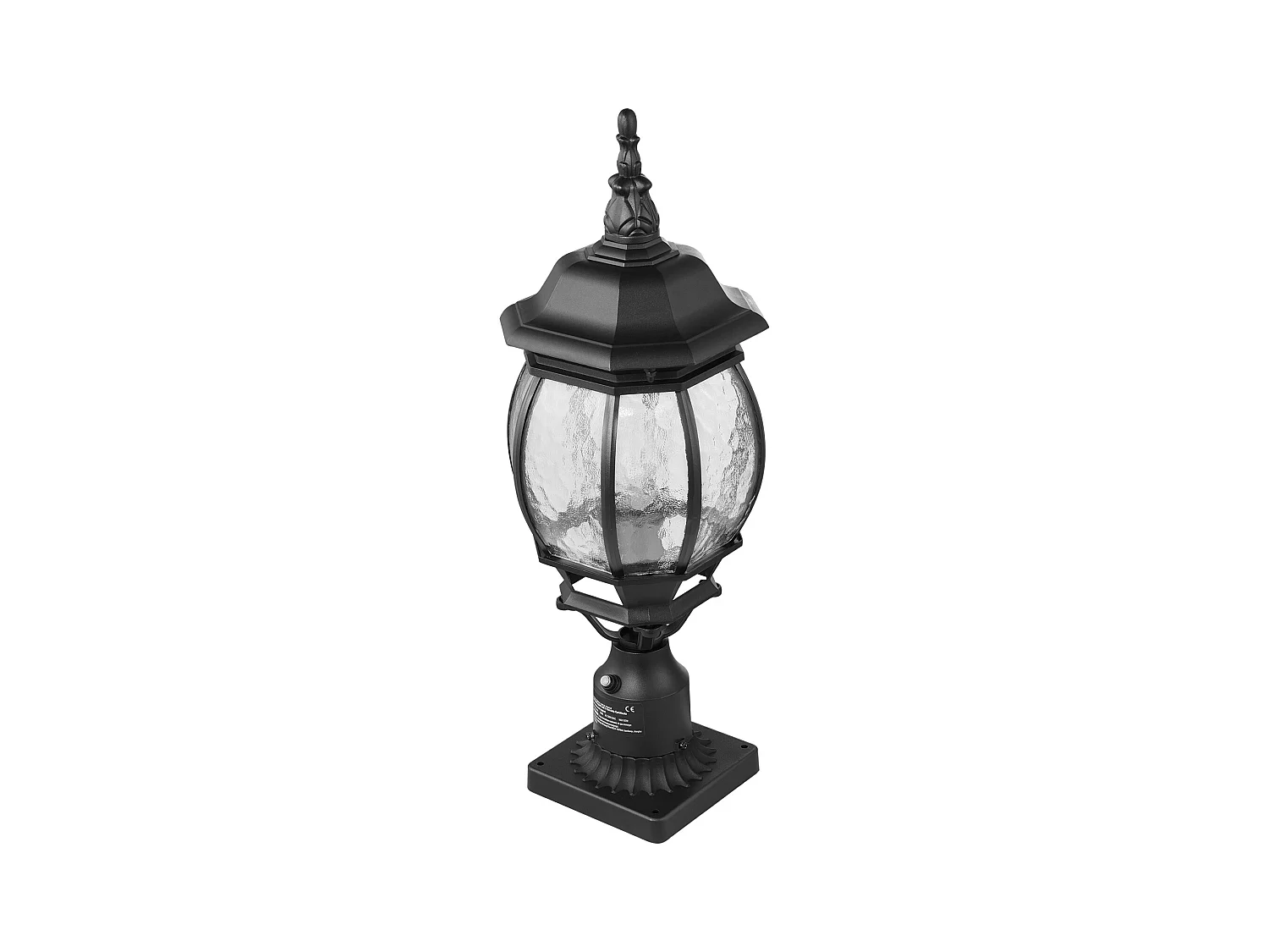 Lampadaires d'Extérieur SucceBuy, Lot de 2, Dusk to Dawn de 53cm pour Montage sur Poteau