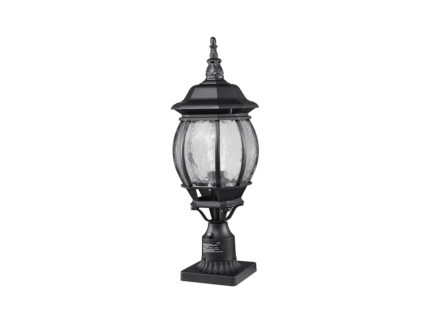 Lampadaires d'Extérieur SucceBuy, Lot de 2, Dusk to Dawn de 53cm pour Montage sur Poteau