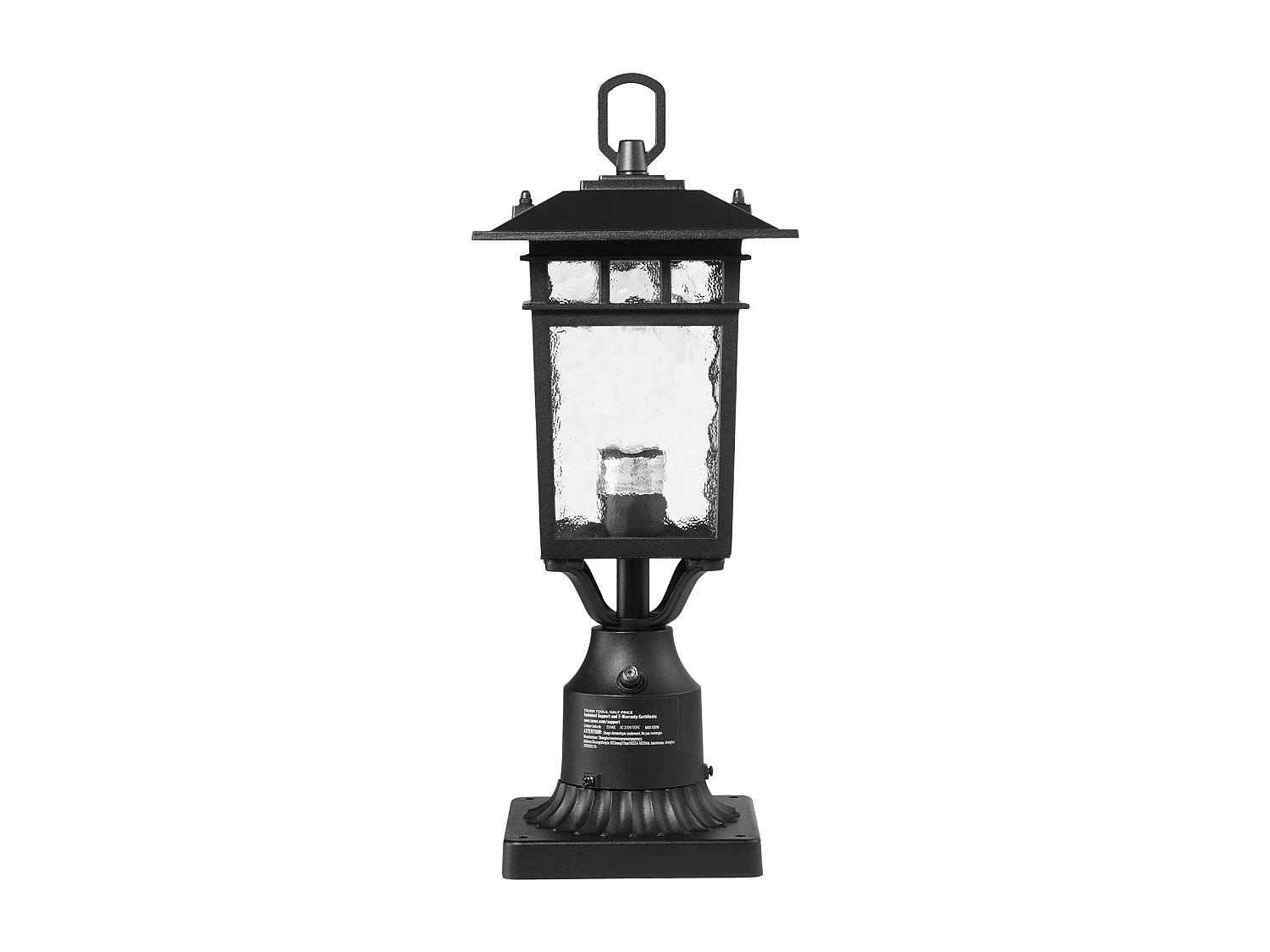 Lampadaires d'Extérieur SucceBuy, Lot de 2, Dusk to Dawn de 40cm, Luminaires Étanches pour Lampadaires