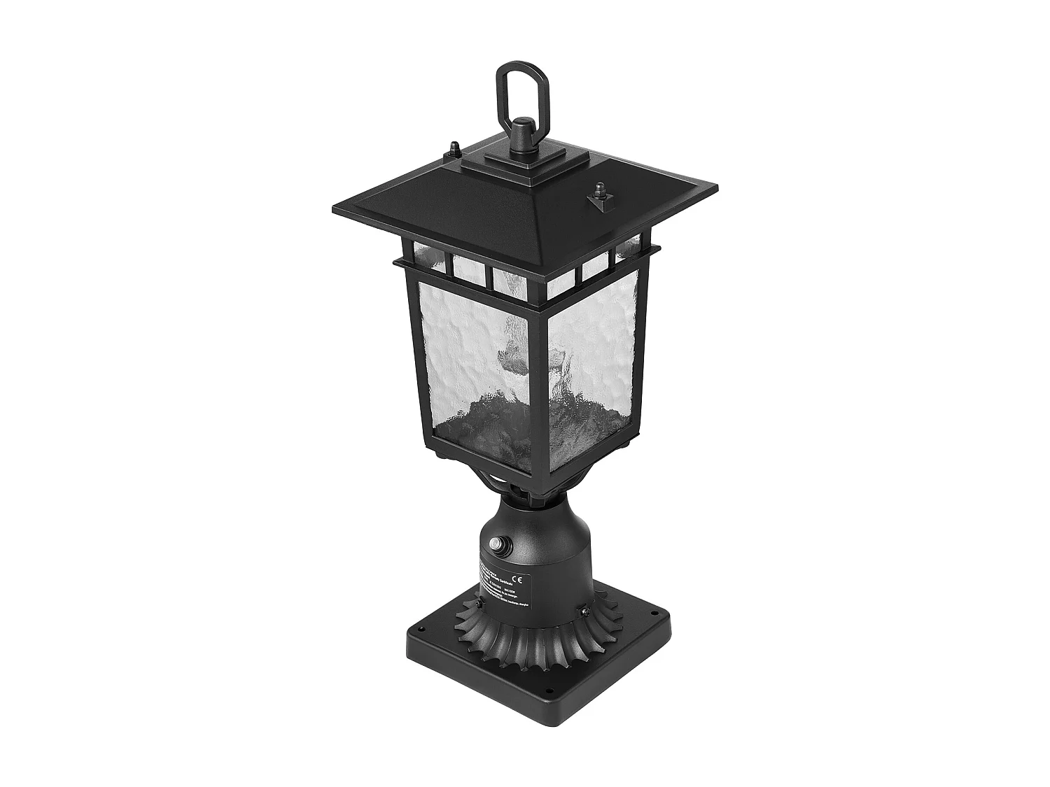 Lampadaires d'Extérieur SucceBuy, Lot de 2, Dusk to Dawn de 40cm, Luminaires Étanches pour Lampadaires