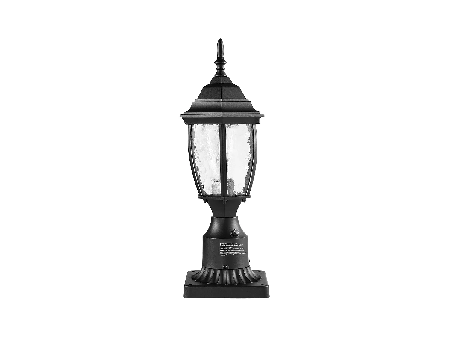 Zewnętrzna Lampa Podłogowa SucceBuy, 40 cm, od Zmierzchu do Świtu, Wodoodporne Oprawy Oświetleniowe do Latarni