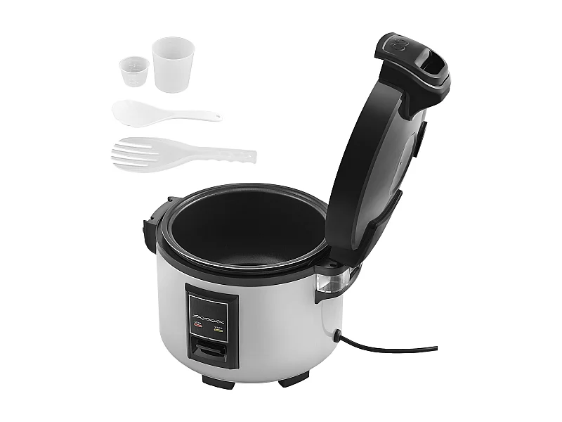 Arrocera Comercial SucceBuy, 45 Tazas 9 L Antiadherente 12 H Mantener Caliente para Restaurantes