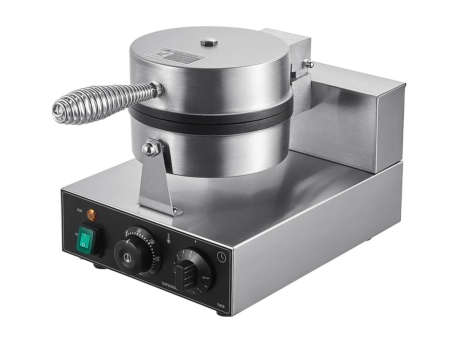 Gaufrier SucceBuy Gaufrier Commercial Rond Antiadhésif 1230 W