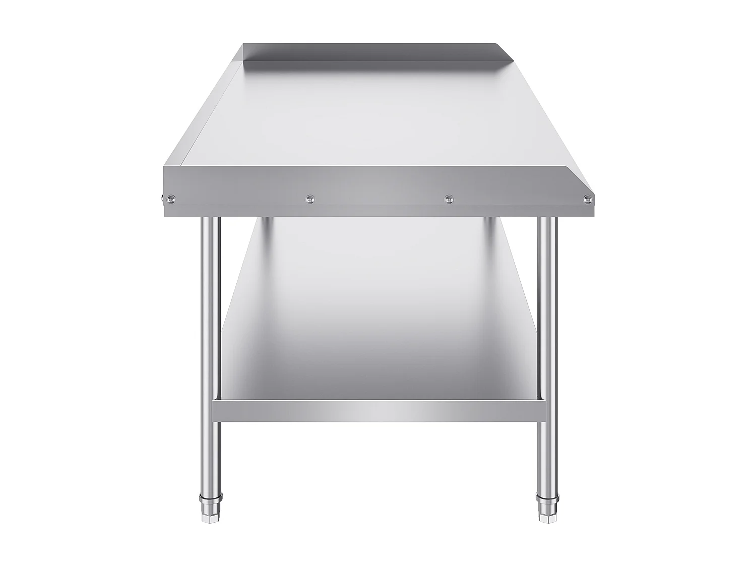 Table de Travail Cuisine SucceBuy 76x152 cm pour Préparation Commerciale des Aliments pour Restaurant