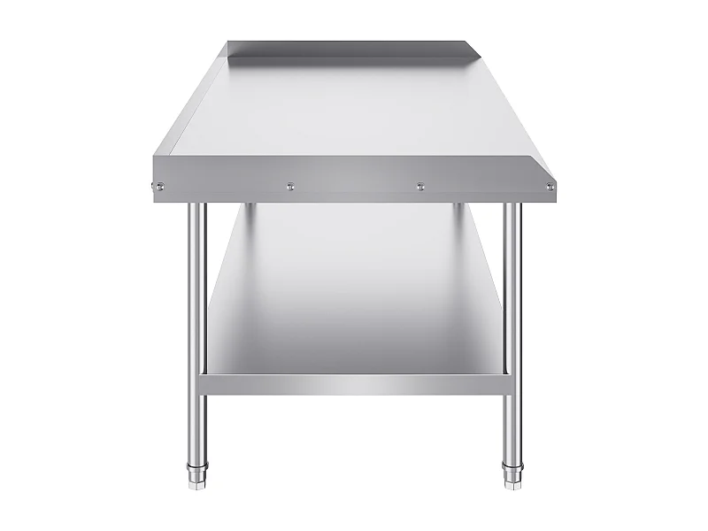 Table de Travail Cuisine SucceBuy 76x152 cm pour Préparation Commerciale des Aliments pour Restaurant
