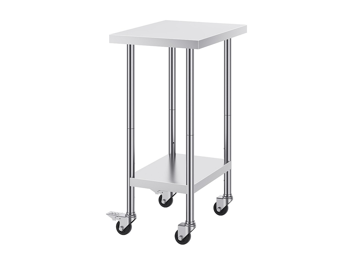 Table de Travail en Acier Inoxydable SucceBuy, 610 x 457 x 954,6 mm ...