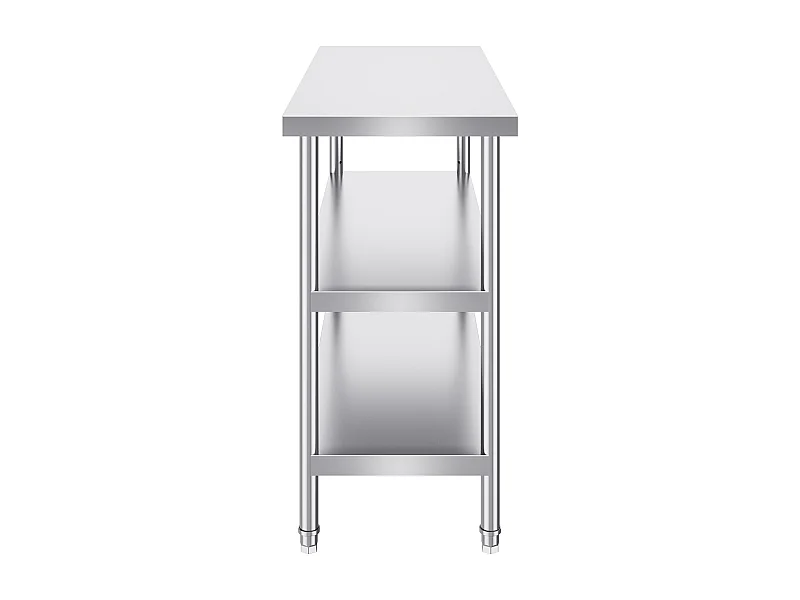 Edelstahl-Arbeitstisch SucceBuy, 457 x 1219 x 864 mm, Gewerblicher Vorbereitungstisch für Küche