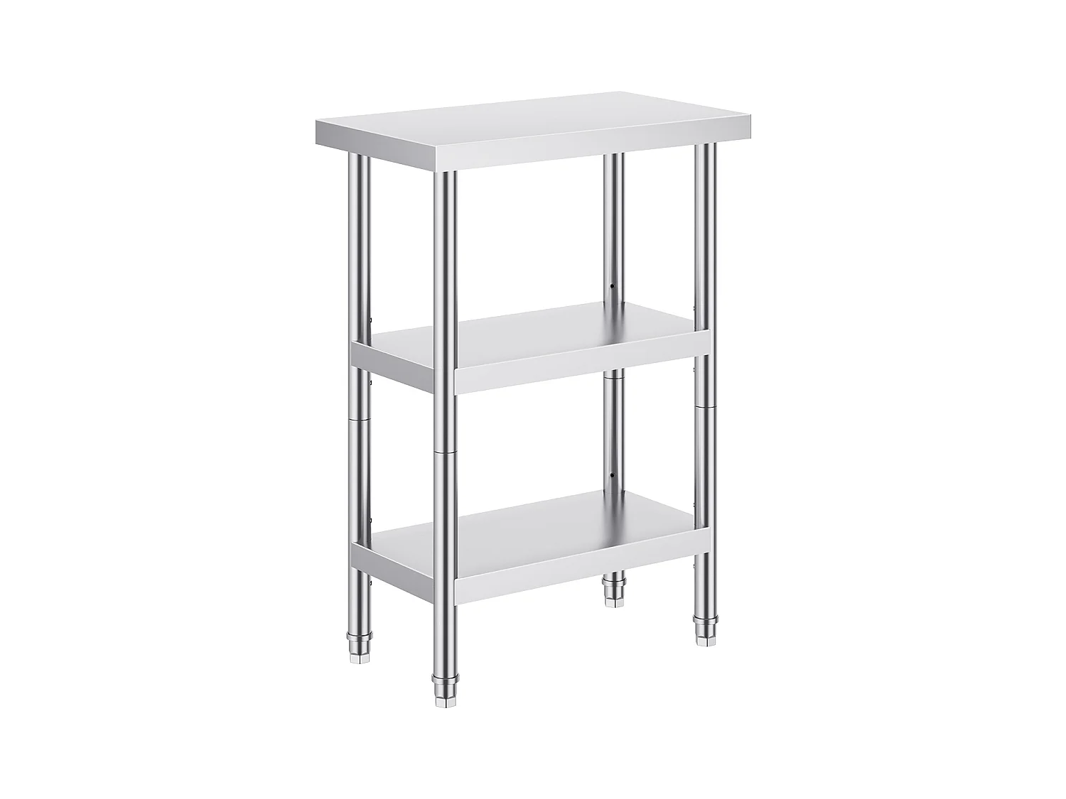 Stół Roboczy ze Stali Nierdzewnej SucceBuy, 356 x 610 x 864 mm, Stół Przygotowawczy do Kuchni Komercyjnych