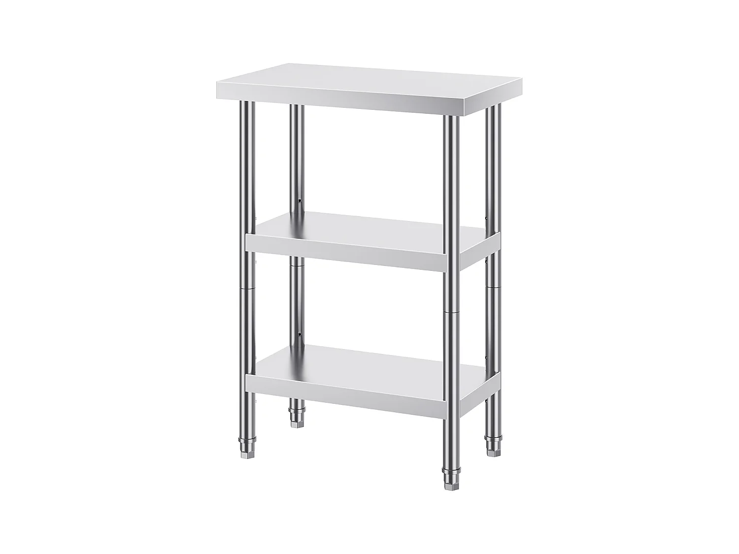 Stół Roboczy ze Stali Nierdzewnej SucceBuy, 356 x 610 x 864 mm, Stół Przygotowawczy do Kuchni Komercyjnych