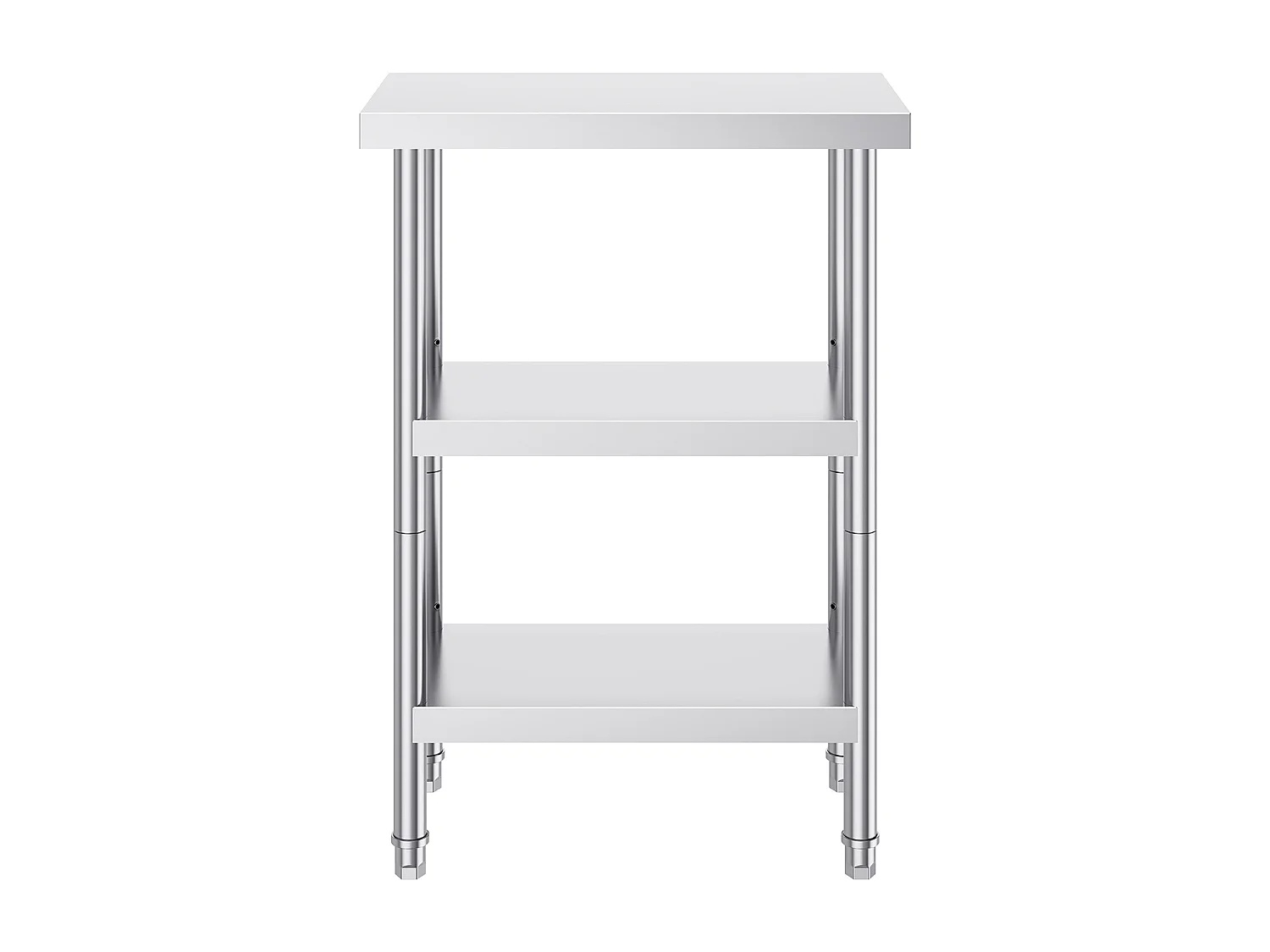 Table de Travail en Acier Inoxydable SucceBuy, 356 x 610 x 864 mm, Table de Préparation pour Cuisine Commerciale