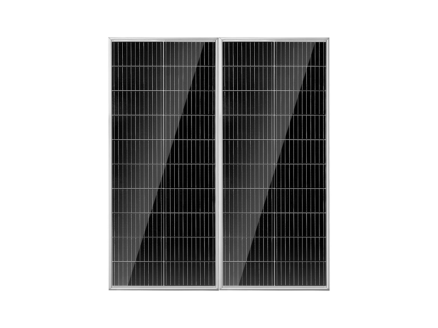 Panneau Solaire Monocristallin SucceBuy, 200 W, Kit de 2 Panneaux et Contrôleur, pour Camping, Randonnée, Utilisation Hors Réseau