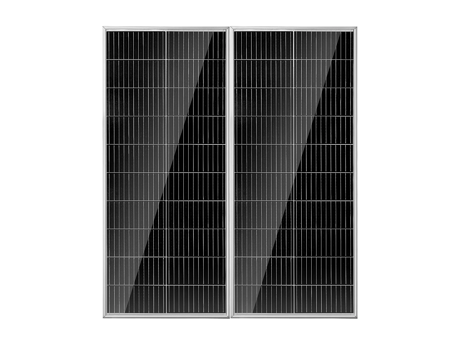 Panneau Solaire Monocristallin SucceBuy, 200 W, Kit de 2 Panneaux et Contrôleur, pour Camping, Randonnée, Utilisation Hors Réseau