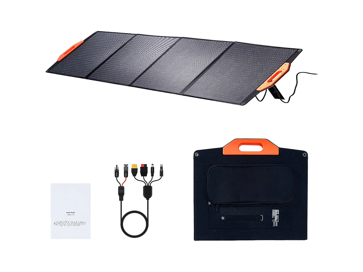 Panneau Solaire Monocristallin Portable SucceBuy, 200 W, Kit de Chargeur ETFE Pliable