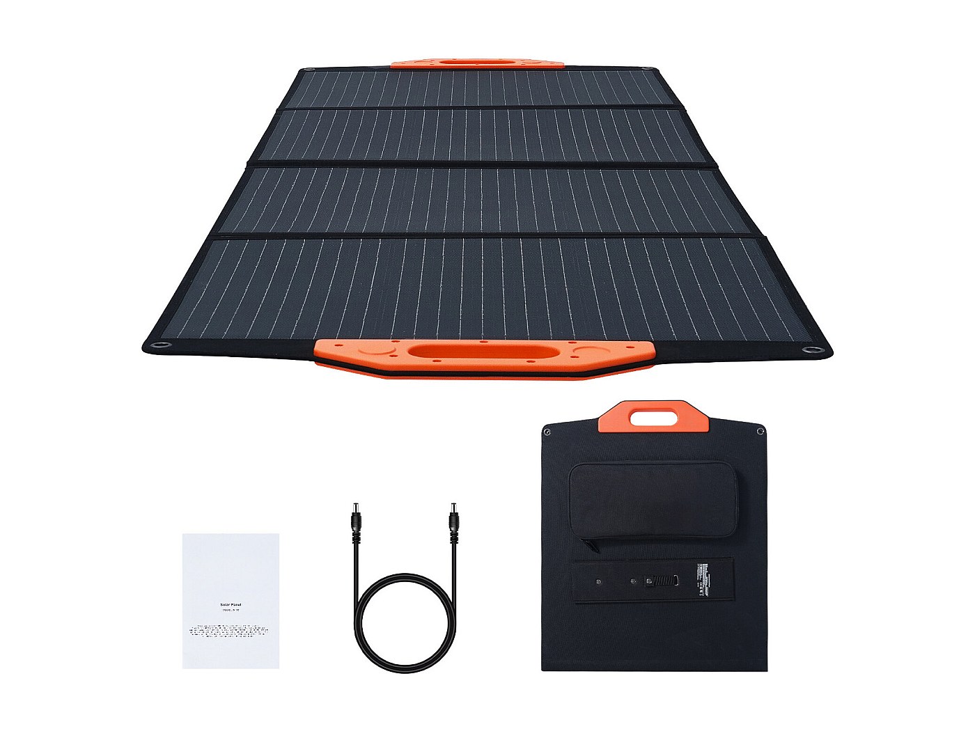 Panneau Solaire Pliable FlexSolar 100W - Monocristallin ETFE, IP67, Ports USB/DC, Pour Powerstation Et Appareils Batterie Ugreen