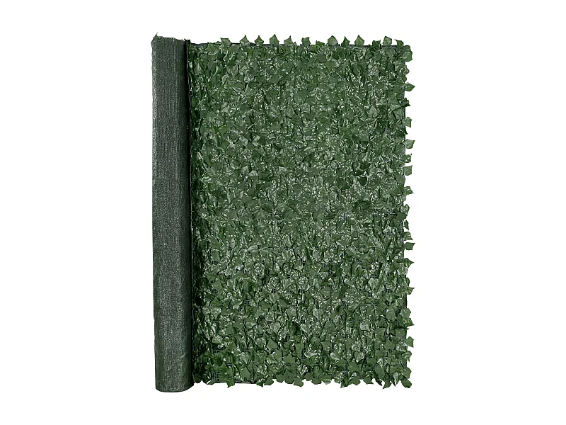 Sztuczne Panelki Buksowe SucceBuy 244x183 cm, Ogrzewanie Prywatnościowe z Sztucznymi Listkami Pnącza