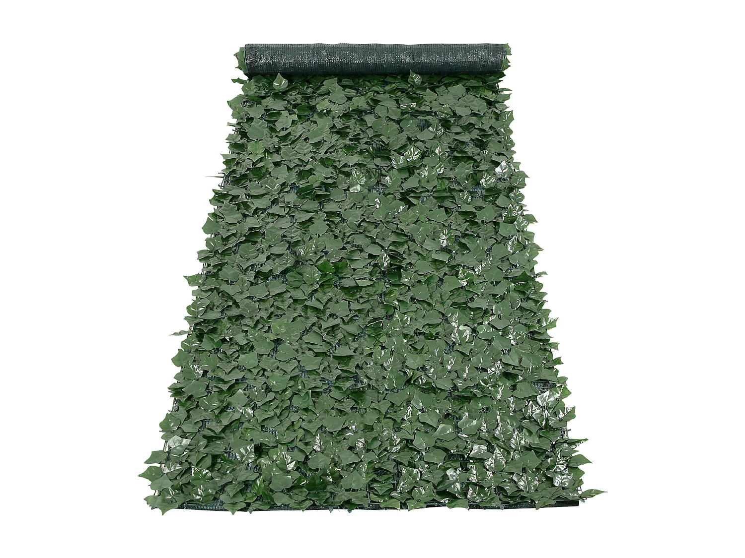 Panneaux de Buis Artificiels SucceBuy 99x401 cm, Clôture en Feuilles de Lierre Artificielles avec Support en Tissu Maillé