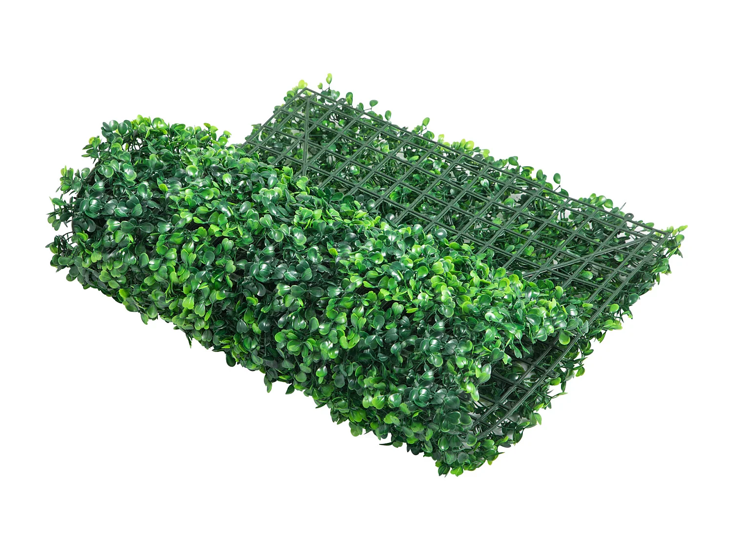 Panneaux de Buis Artificiels SucceBuy 60.96x40.64 cm Protégés contre les UV | 24 Pièces | Décor de Clôture Verte