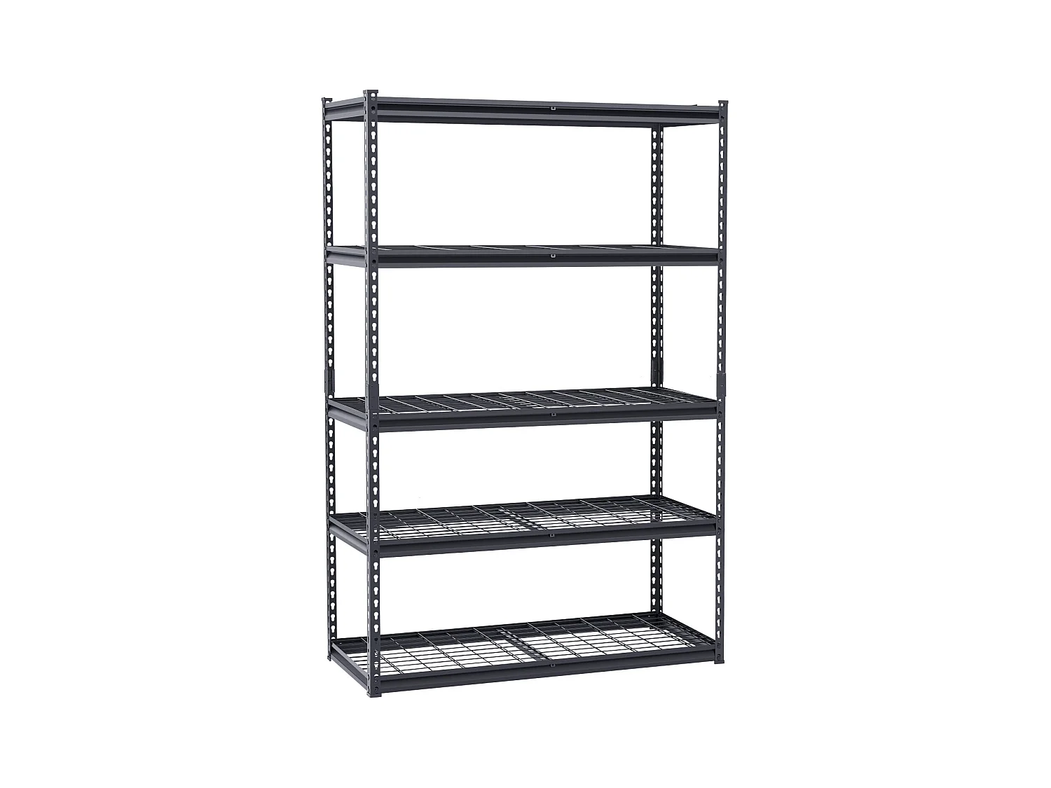 Étagères de Rangement SucceBuy, Étagère de Garage 5 Niveaux Réglable, Robuste 1361kg