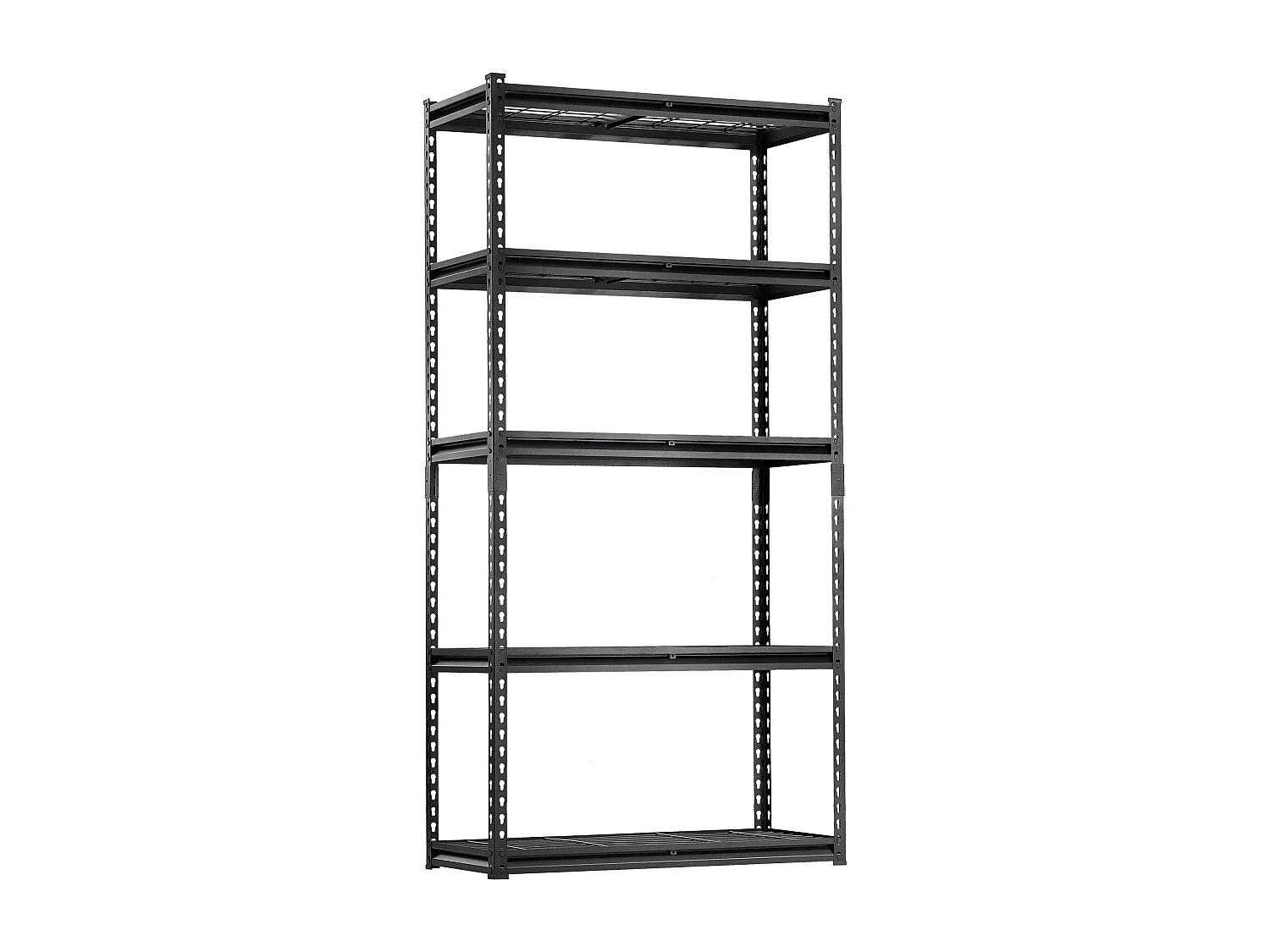 Étagères de Rangement SucceBuy, Étagère de Garage 5 Niveaux Réglable, Robuste 907kg