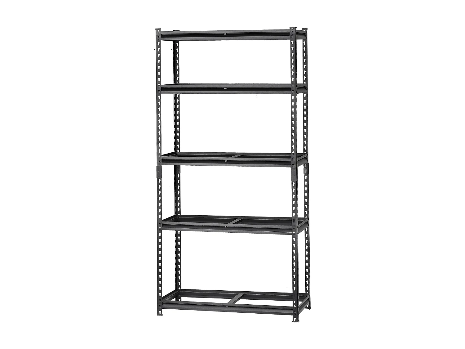 Étagères de Rangement SucceBuy, Étagère de Garage 5 Niveaux Réglable, Robuste 907kg