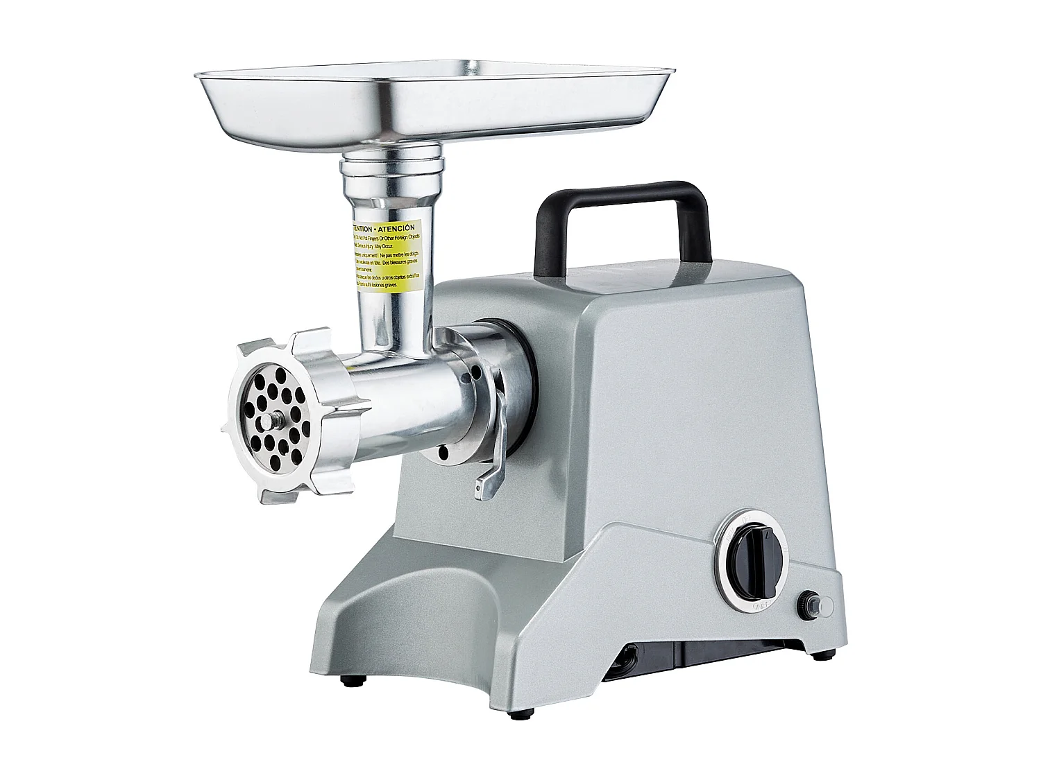 Hachoir à Viande Électrique Commercial SucceBuy d'une Capacité de 2.3KG/min et de 575 W avec Fonction de Farce de Saucisses