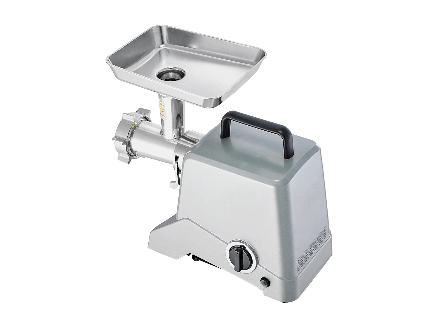 Hachoir à Viande Électrique Commercial SucceBuy d'une Capacité de 2.3KG/min et de 575 W avec Fonction de Farce de Saucisses