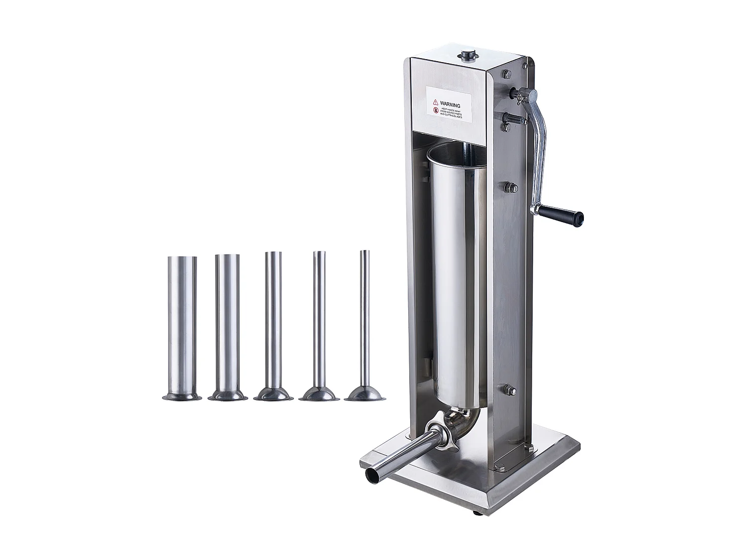 Machine à Saucisses, SucceBuy Poussoir à Saucisses Manuel 7L, Acier Inoxydable