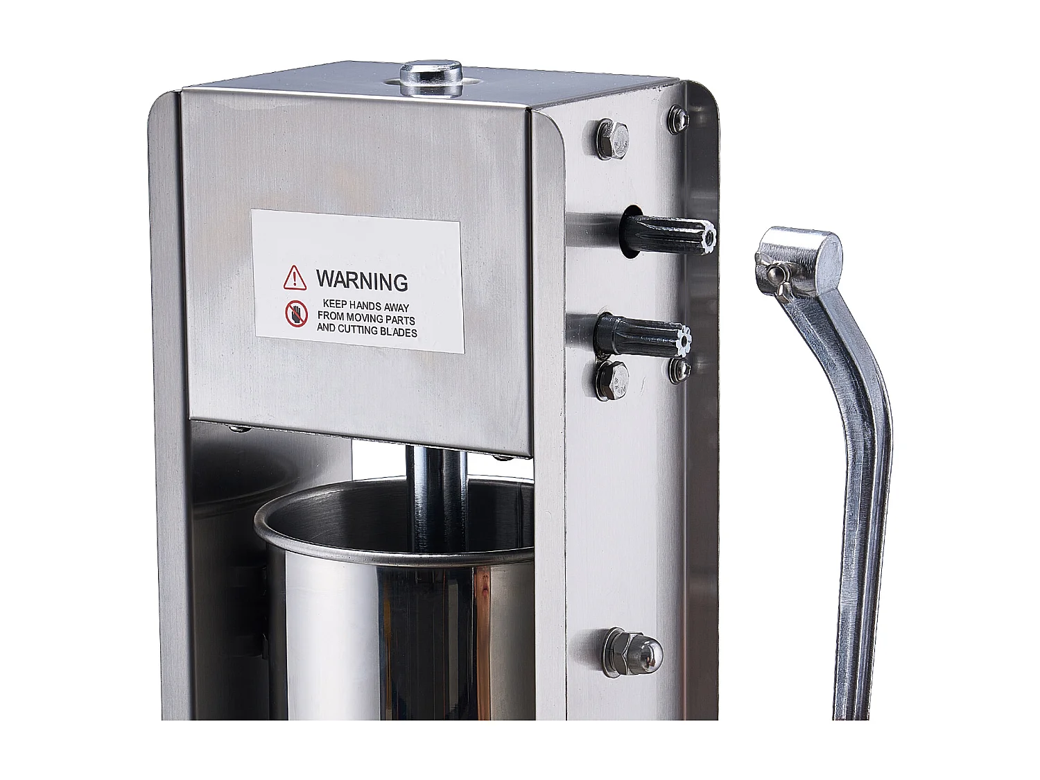 Machine à Saucisses, SucceBuy Poussoir à Saucisses Manuel 7L, Acier Inoxydable