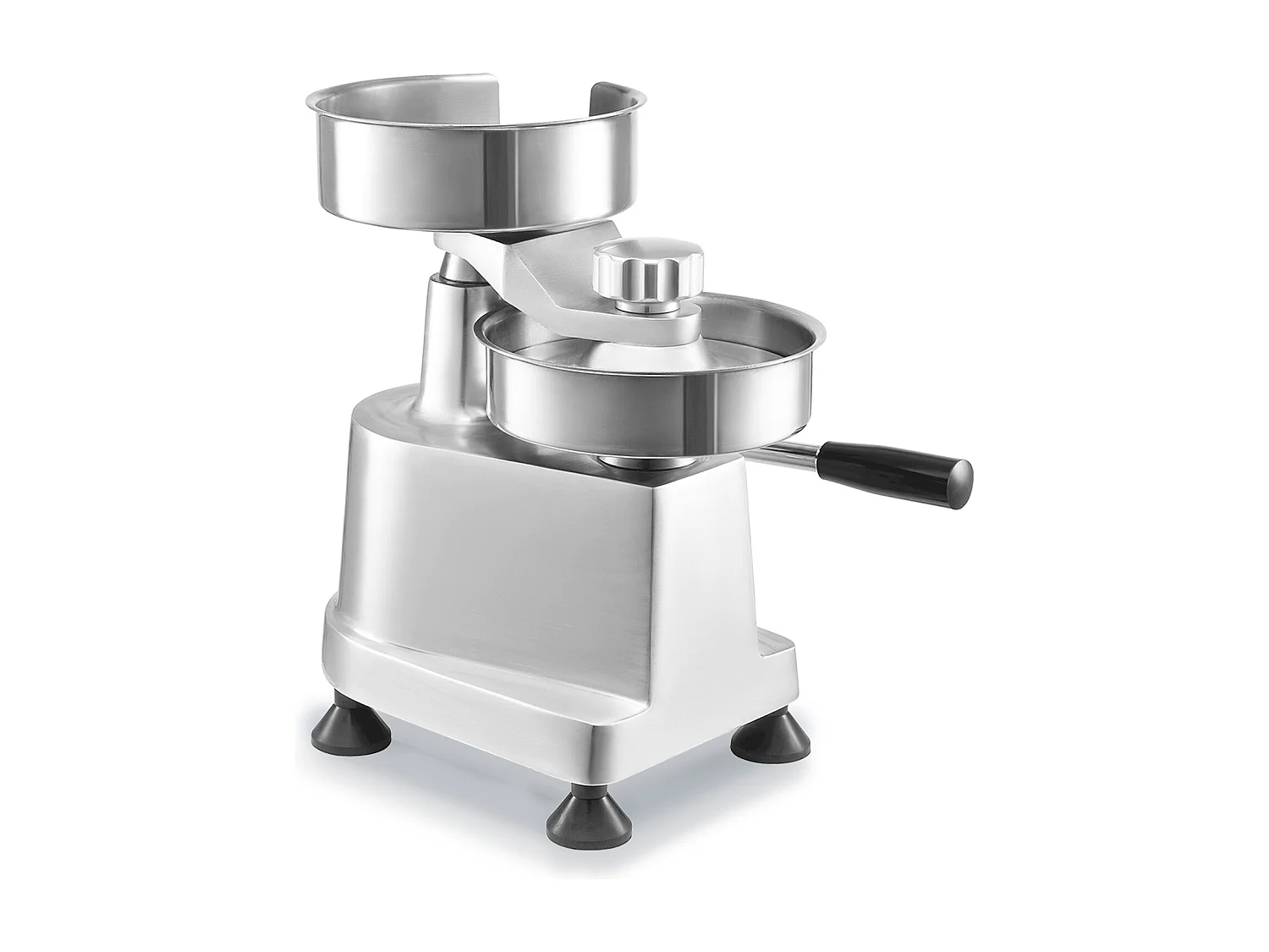 Hamburgerpers SucceBuy, Commerciële Machine voor Hamburgerfrikandellen, met 3 verwisselbare Matrices (10/13/15 cm)